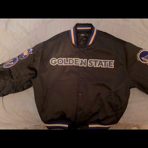 Authentic Golden State Warriors Varsity jacket
